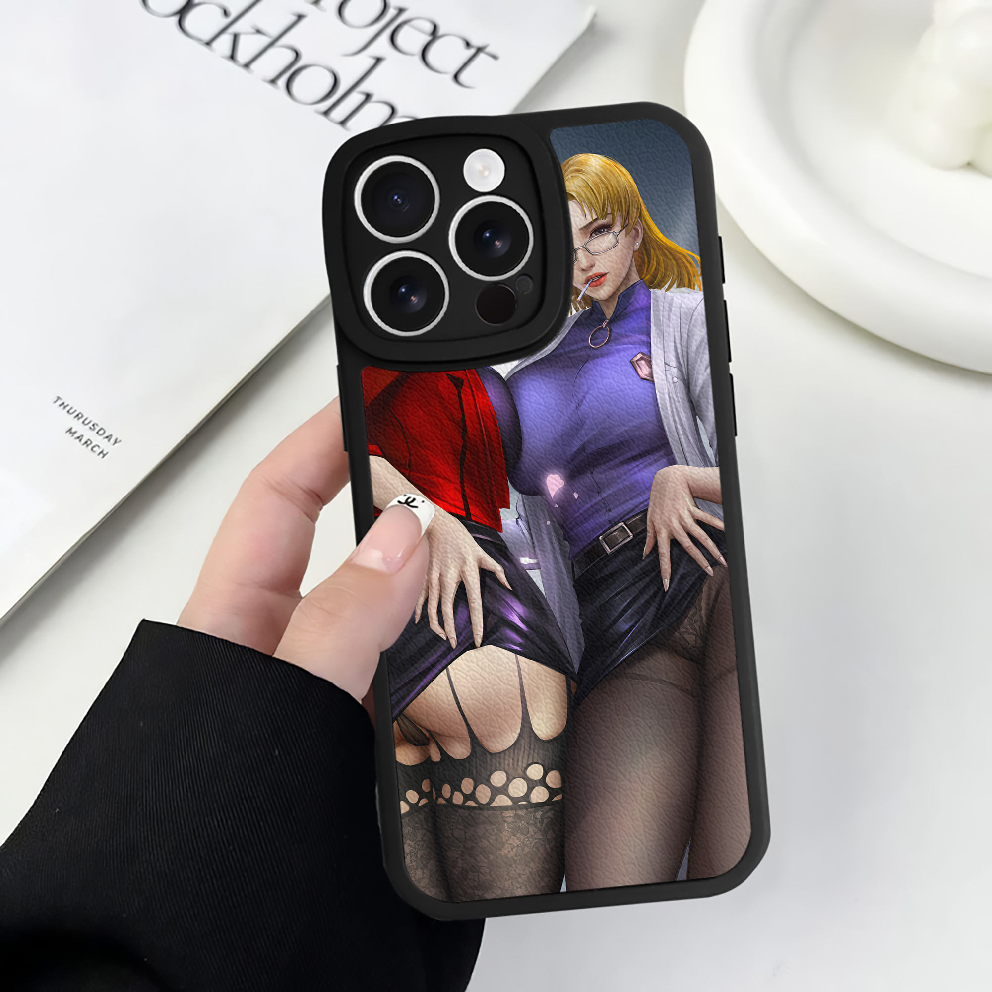 （画像用） EVA 新世紀エヴァンゲリオン 【iPhone 16シリーズ対応】シリコンスマホケース（レザー調） 材質：シリコン